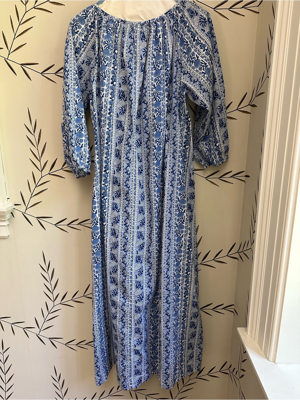 NEW Marea by Liz Joy Sophie dress. M. Atlantic Wisteria. NWOT - Picture 9 of 10